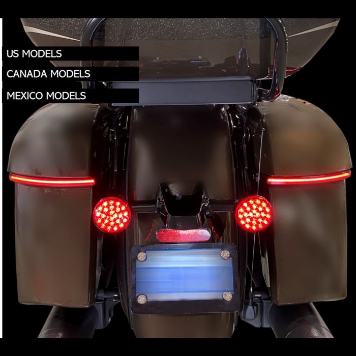 CUSTOM DYNAMICS LED Saddlebag Lights - Indian - Smoke Lens