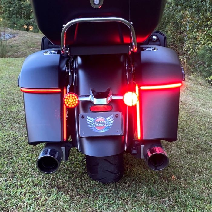 CUSTOM DYNAMICS LED Saddlebag Lights - Indian - Smoke Lens