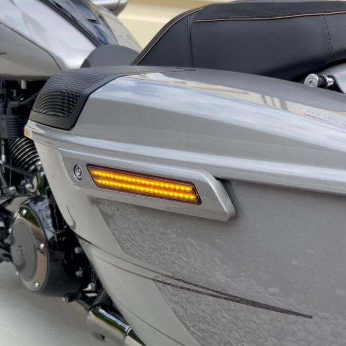 CUSTOM DYNAMICS Saddlebag Latch Light - LED - Smoke Lens - FLH / FLT '26