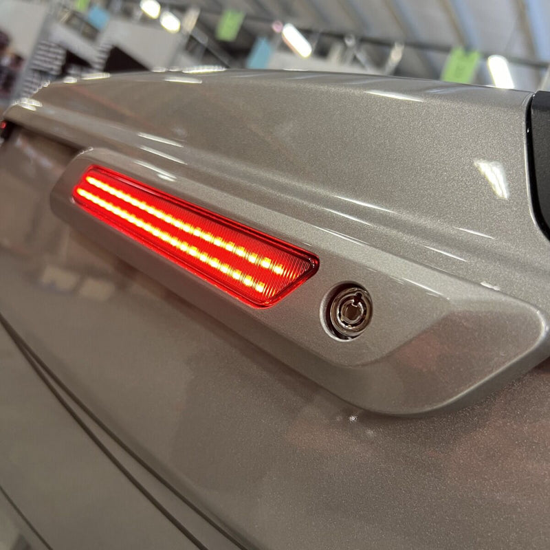 CUSTOM DYNAMICS Saddlebag LED Latch Lights - Red Lens