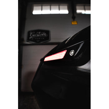 CUSTOM DYNAMICS Saddlebag Latch Lights - Red