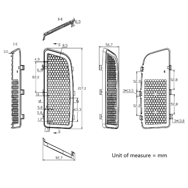 CUSTOM DYNAMICS Lower Fairing Light Inserts