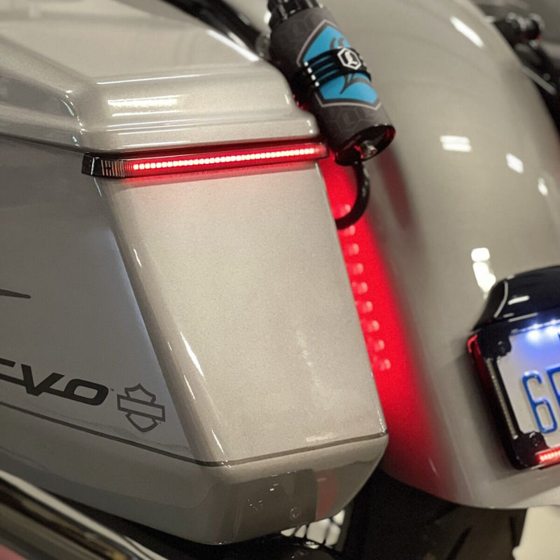 CUSTOM DYNAMICS Low-Profile LED Saddlebag Lights - Red