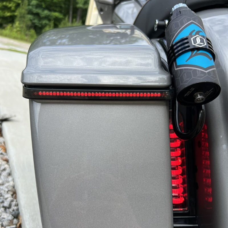 CUSTOM DYNAMICS Low-Profile LED Saddlebag Lights - Red