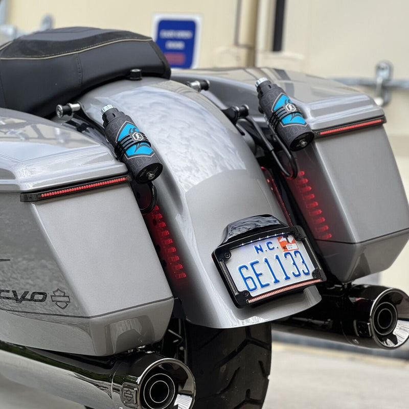 CUSTOM DYNAMICS Low-Profile LED Saddlebag Lights - Red