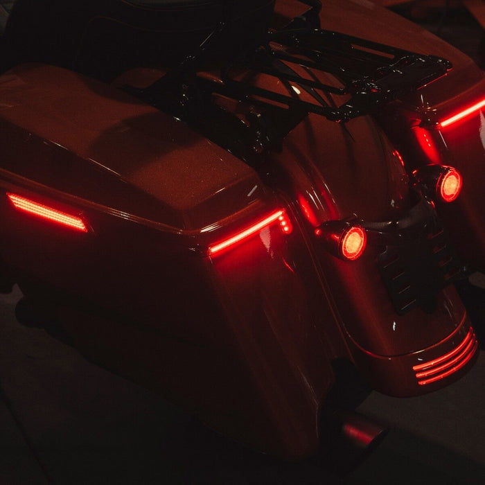 CUSTOM DYNAMICS BCM4 Low Profile Auxiliary Saddlebag Lights