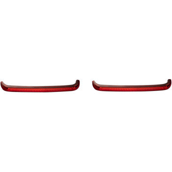 CUSTOM DYNAMICS LED Sequential Low-Profile BAGZ™ Accent Lights - Red Lens - '97-'13