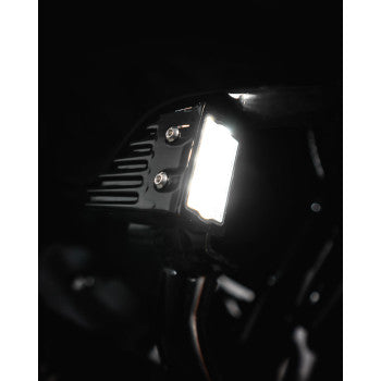 CUSTOM DYNAMICS Performance LED Front Turn Signals - Gloss Black - White/Amber