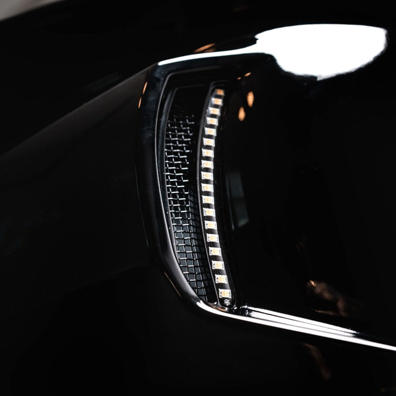 CUSTOM DYNAMICS Fairing Vent Lights - Low Rider ST - Amber/White