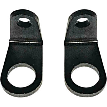 CUSTOM DYNAMICS Micro Bullet Turn Signal Mounting L-Bracket - Black