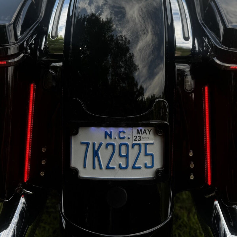 CUSTOM DYNAMICS Genesis 8.5” Auxiliary LED Plasma Rods™ Light Bars - Smoke