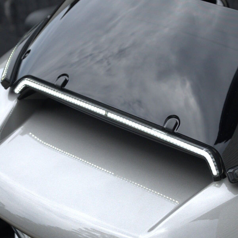 CUSTOM DYNAMICS Fairing Vent - Turn Signals - Black - Smoke Lens