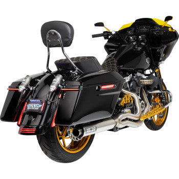 CUSTOM DYNAMICS Saddlebag Latch Dual Color Accent Lights - Smoke - Black