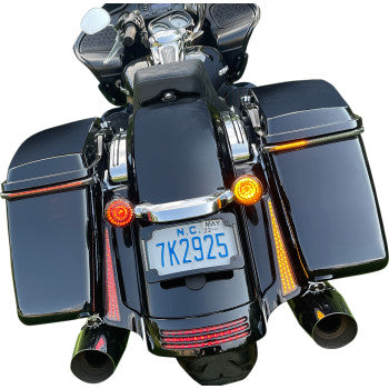 CUSTOM DYNAMICS SMART LED 1157 Bullet Turn Signals with Controller - Touring