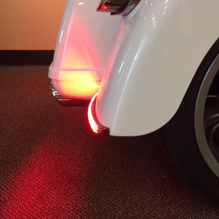 CUSTOM DYNAMICS Low Profile LED Fender Lights - Smoke Lens - Tri Glide
