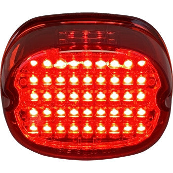 CUSTOM DYNAMICS Low Profile LED Taillight - No Window - Red