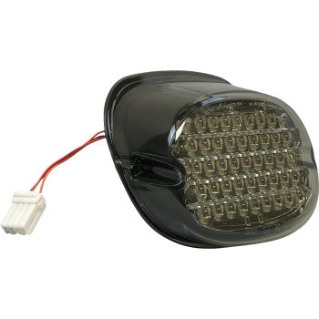 CUSTOM DYNAMICS Low Profile LED Taillight - No Window - Smoke