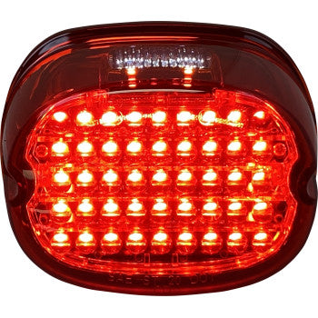 CUSTOM DYNAMICS Low Profile LED Taillight - Top Window - Red