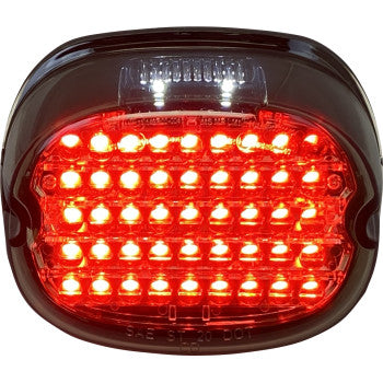 CUSTOM DYNAMICS Low Profile LED Taillight - Top Window - Smoke