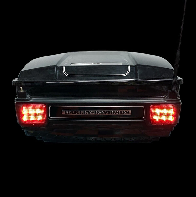 CUSTOM DYNAMICS LED Tour-Pak Run/Brake Lights with Lenses - Red