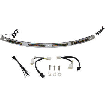 CUSTOM DYNAMICS Genesis® 4 Dynamic LED Batwing Windshield Trim - Sequential Led Turn Signals