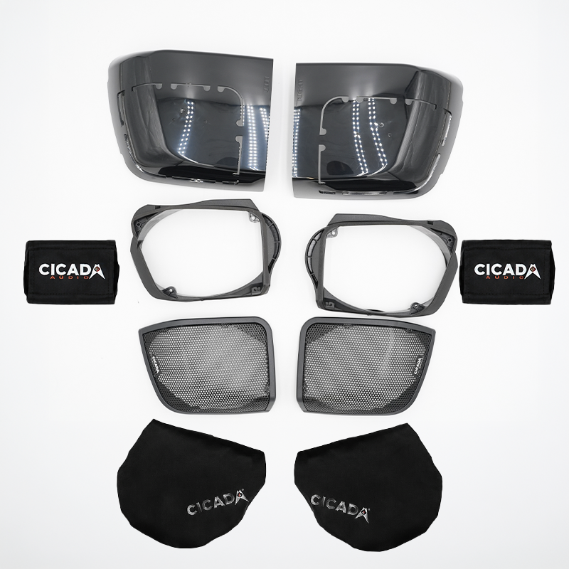 CICADA AUDIO - CHDLID - 2014-2023 H-D® SADDLEBAG LID - 6×9-INCH CUT-IN MOUNTING KIT