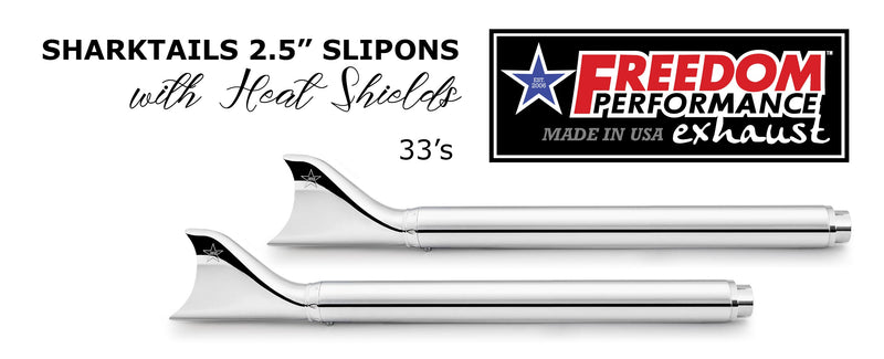 YAMAHA ROADSTAR/1600/SILVERADO 2.5" CLASSIC SLIP-ONS BUNDLE