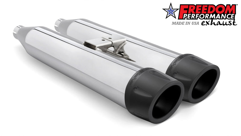 YAMAHA VENTURE/ROYAL STAR/TOUR DELUXE 1999-2014 SLIP-ONS check description for Quiet Baffles.