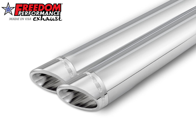 FREEDOM EXHAUST - SOFTAIL 2.5" SLIP-ONS 2018-PRESENT *FITS FREEDOM HEADERS ONLY*