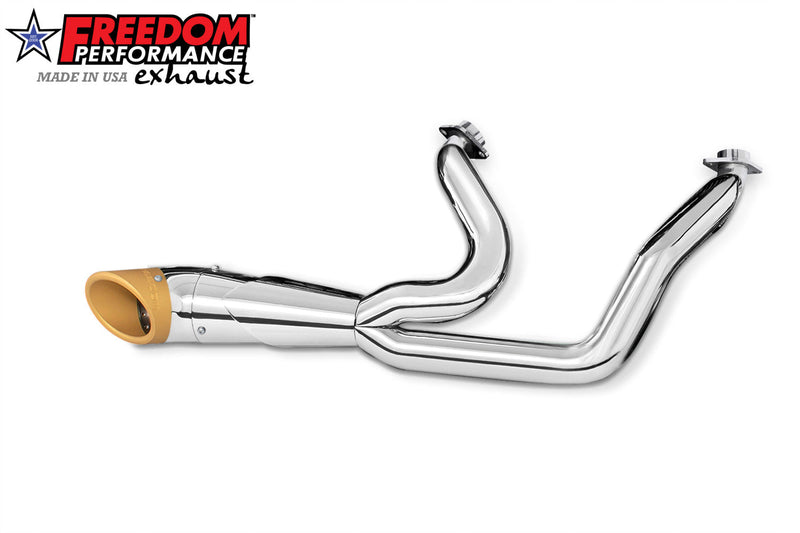 FREEDOM EXHAUST -  SOFTAIL 2-INTO-1 TURNOUT/SIDEDUMP BUNDLE