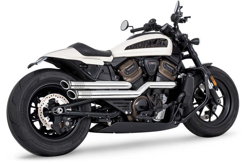 FREEDOM EXHAUST -  SPORTSTER S "NEW 2023" INDEPENDENCE "PERFORATED" HIGH Fits 2021 to Present