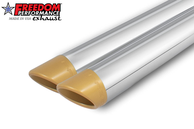 FREEDOM EXHAUST - SOFTAIL 2.5" SLIP-ONS 2018-PRESENT *FITS FREEDOM HEADERS ONLY*