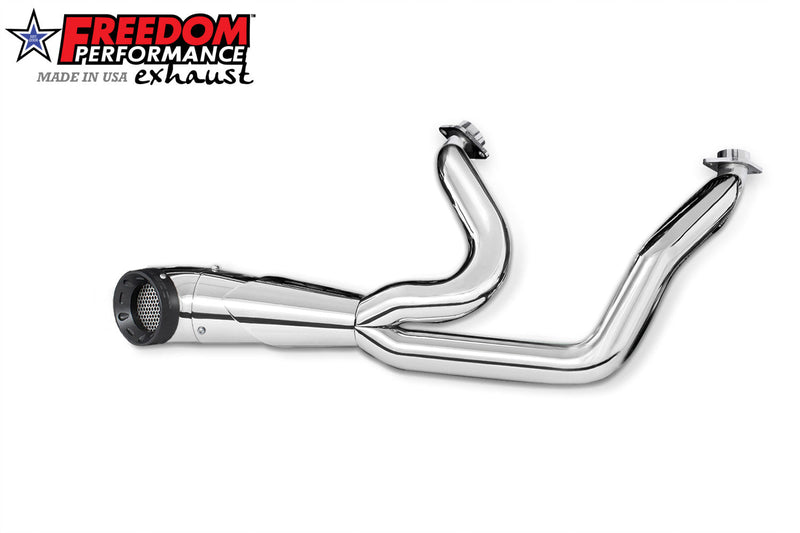 FREEDOM EXHAUST -  SOFTAIL 2-INTO-1 TURNOUT/SIDEDUMP BUNDLE