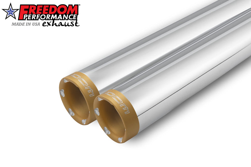 FREEDOM EXHAUST - SOFTAIL 2.5" SLIP-ONS 2018-PRESENT *FITS FREEDOM HEADERS ONLY*