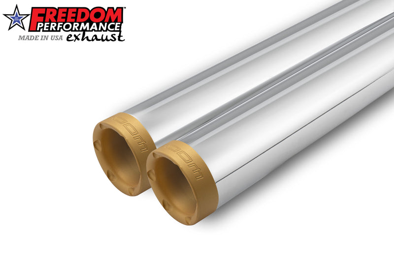 FREEDOM EXHAUST - SOFTAIL 2.5" SLIP-ONS 2018-PRESENT *FITS FREEDOM HEADERS ONLY*
