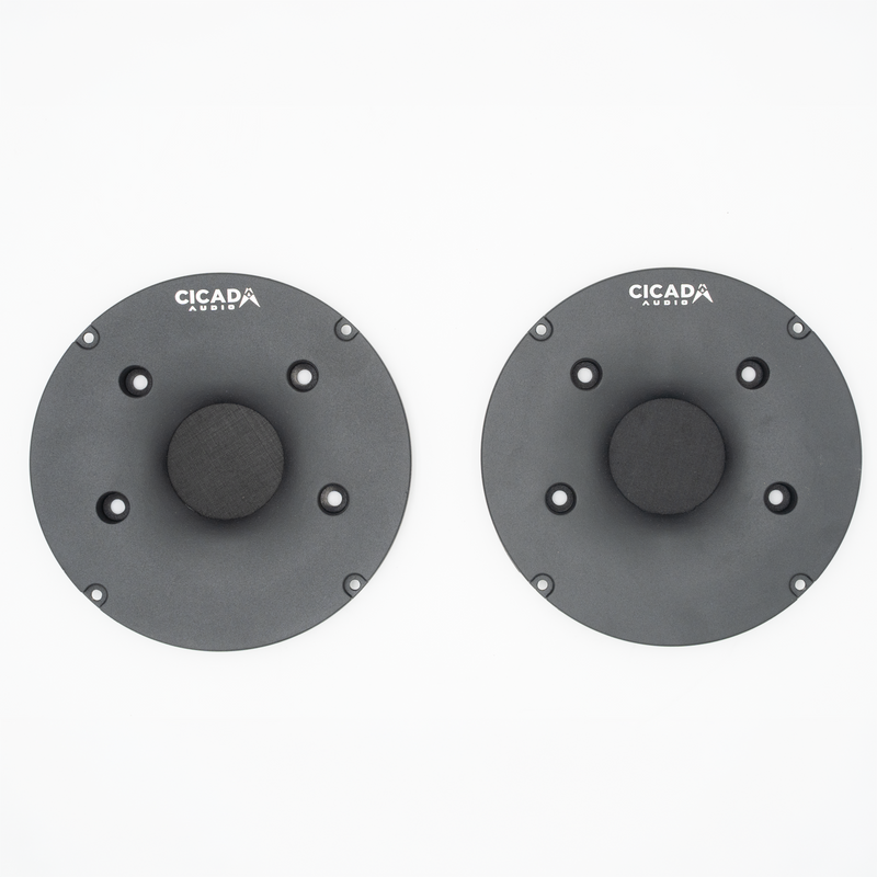 CICADA AUDIO - RR3WG-65F 6.5-inch Flat Acoustic Wave Guide for RR2M and RR3M Tweeter Motors – PAIR