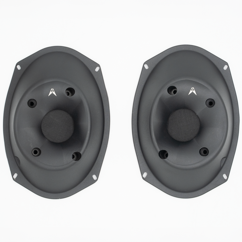 CICADA AUDIO - RR3WG-69S 6X9-inch Shallow Acoustic Wave Guide for RR2M and RR3M Tweeter Motors – PAIR