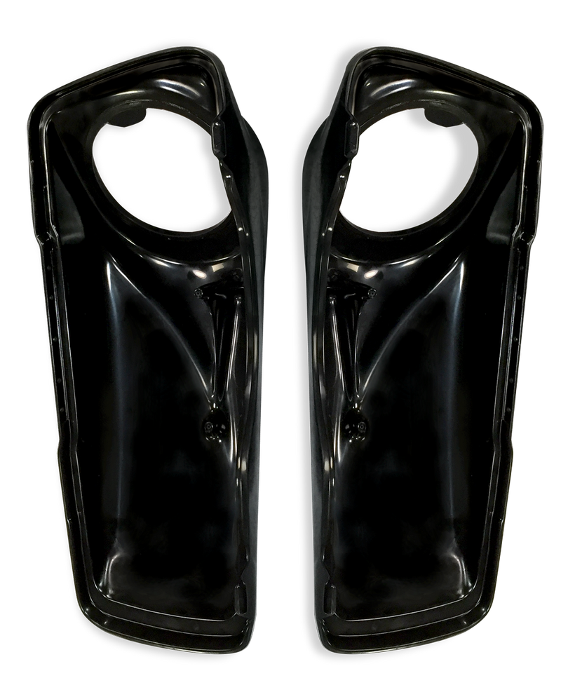 SPEED BY DESIGN Crazy 8 Speaker Lids Unpainted - Touring '97-'13