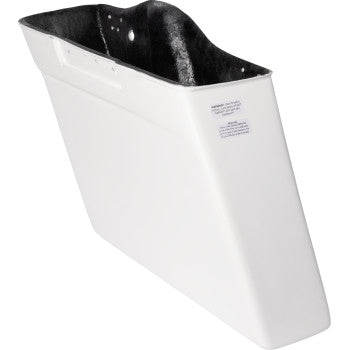 CYCLE VISIONS Fiberglass Extended Saddlebag - No Cut-Out - Left Side - Touring '93-'13