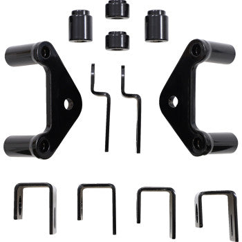 CYCLE VISIONS Bagster Saddlebag Mount - Black - XL