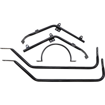 CYCLE VISIONS Bagster Saddlebag Mount - Black - XL