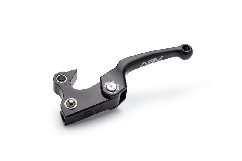 ASV VC5 V-Twin clutch lever CVC582 shorty length side view