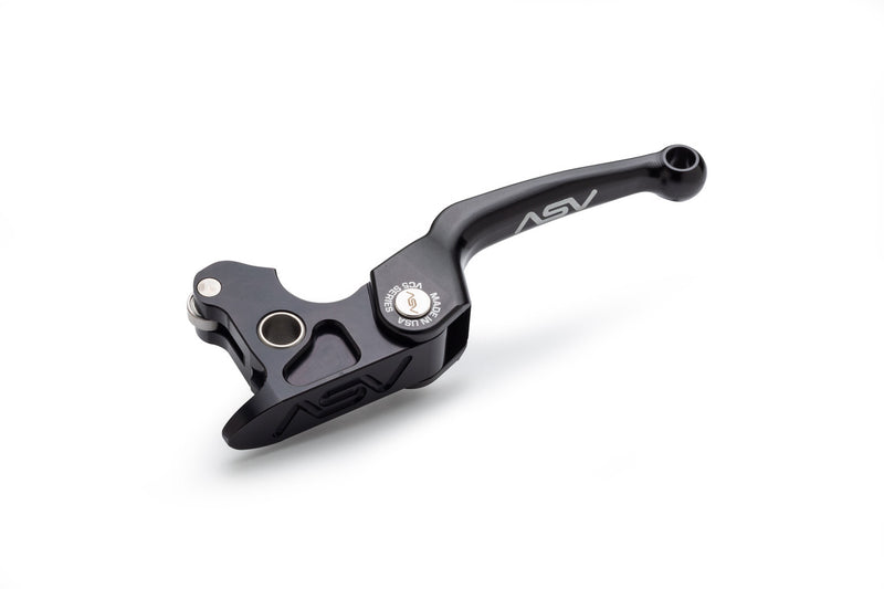 ASV VC5 V-Twin hydraulic clutch lever CVC585 shorty length side view
