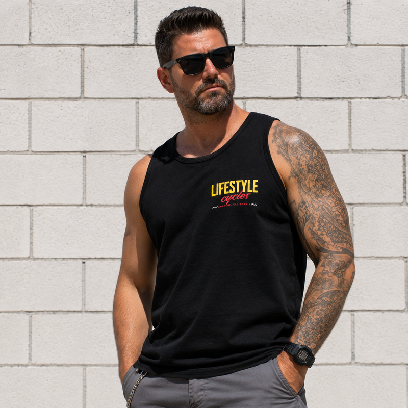 LIFESTYLE CYCLES™ SOCAL MENS TANK TOP