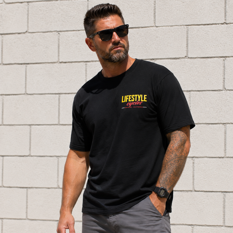 LIFESTYLE CYCLES™ SOCAL MENS T-SHIRT