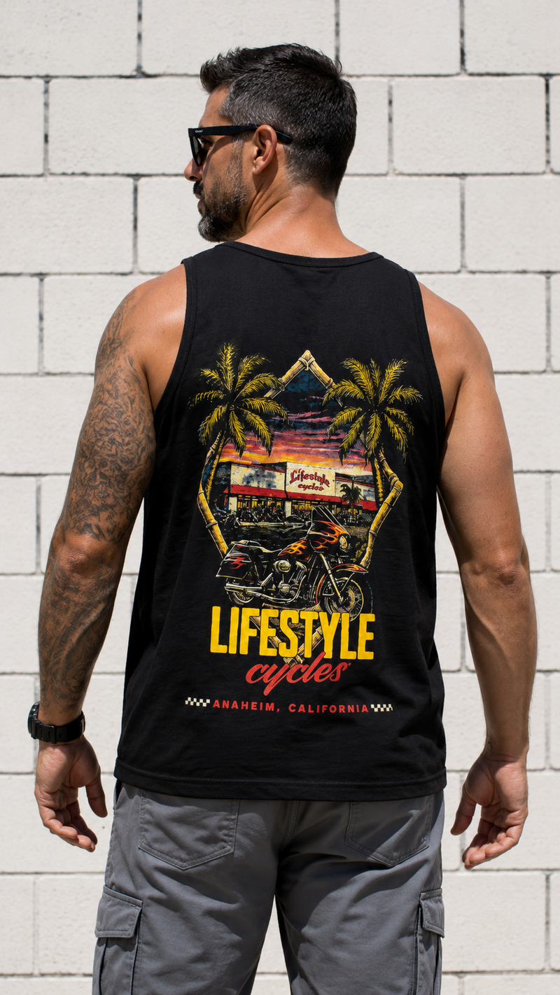 LIFESTYLE CYCLES™ SOCAL MENS TANK TOP