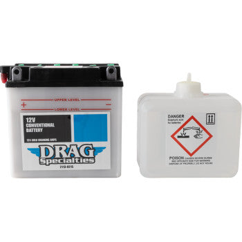 DRAG SPECIALTIES Conventional Battery Kit - FX / XL '70-'78