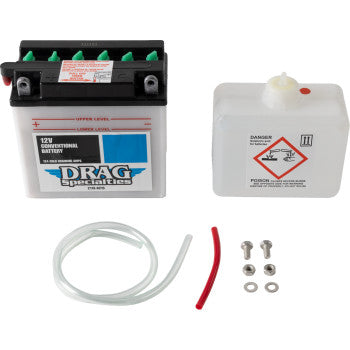 DRAG SPECIALTIES Conventional Battery Kit - FX / XL '70-'78