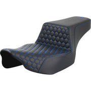 SADDLEMEN Step-Up Seat - Extended Reach - Front Honeycomb -  - Blue