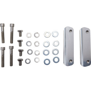 PAUL YAFFE BAGGER NATION DEI Front Fender - 23" Wheel - With Satin Adapters - Touring